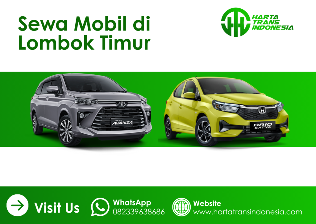 sewa mobil lombok timur HARTA TRANS