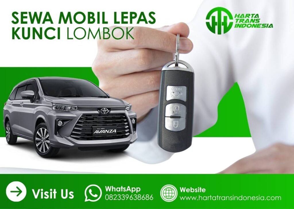 Sewa Mobil Lepas Kunci Lombok
