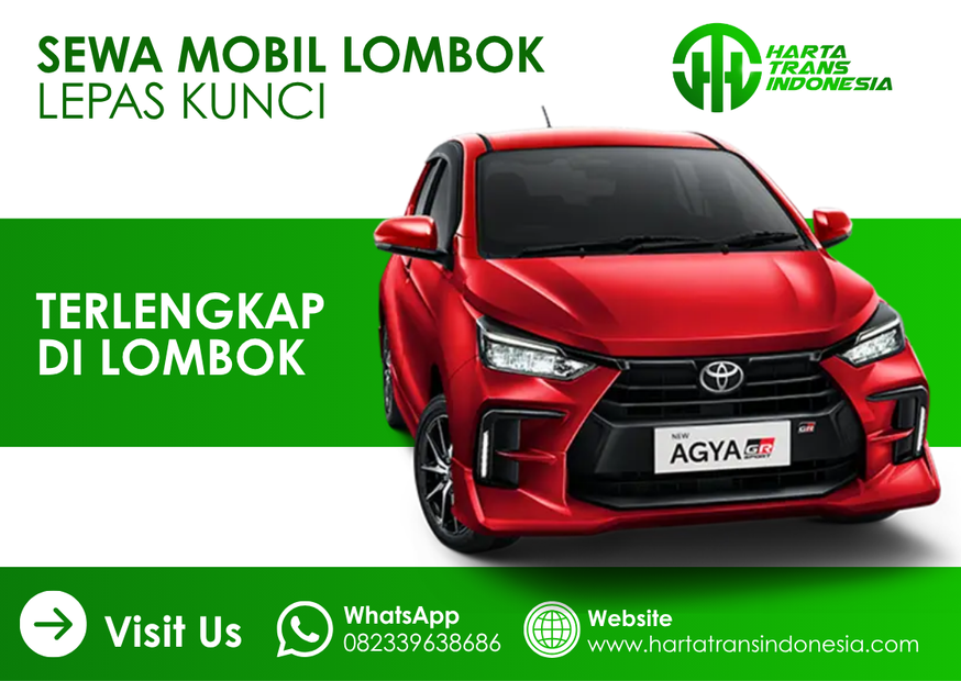 sewa mobil lombok lepas kunci